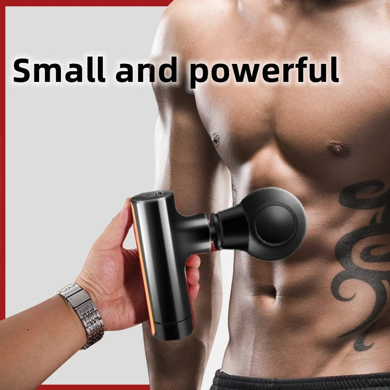 Mini Fascial Massage Gun For Body Neck Back Deep Tissue Muscle Relaxation Pain Relief